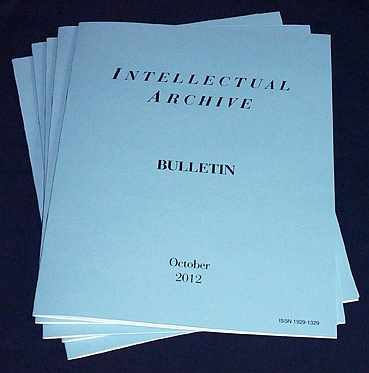IntellectualArchive Bulletin