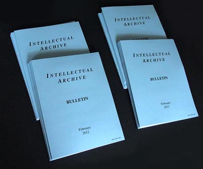IntellectualArchive Bulletin Feb. 2012